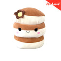 Squishmallow Rayen Pancake Stack Rare Large Plush Stuffed Toy 36x50Cm Premium Pre-loved