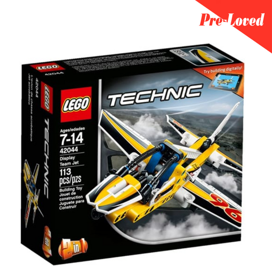 LEGO TECHNIC Display Team Jet 42044 Building Kit Orignal LEGO Pre-loved