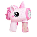 Unicorn Bubble Gun Machine – Cute Bubble Blower Toy for Kids
