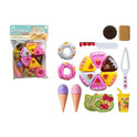Pretend Play Fast Food & Dessert Toy Set for Kids – Pizza, Ice Cream, Donuts & More