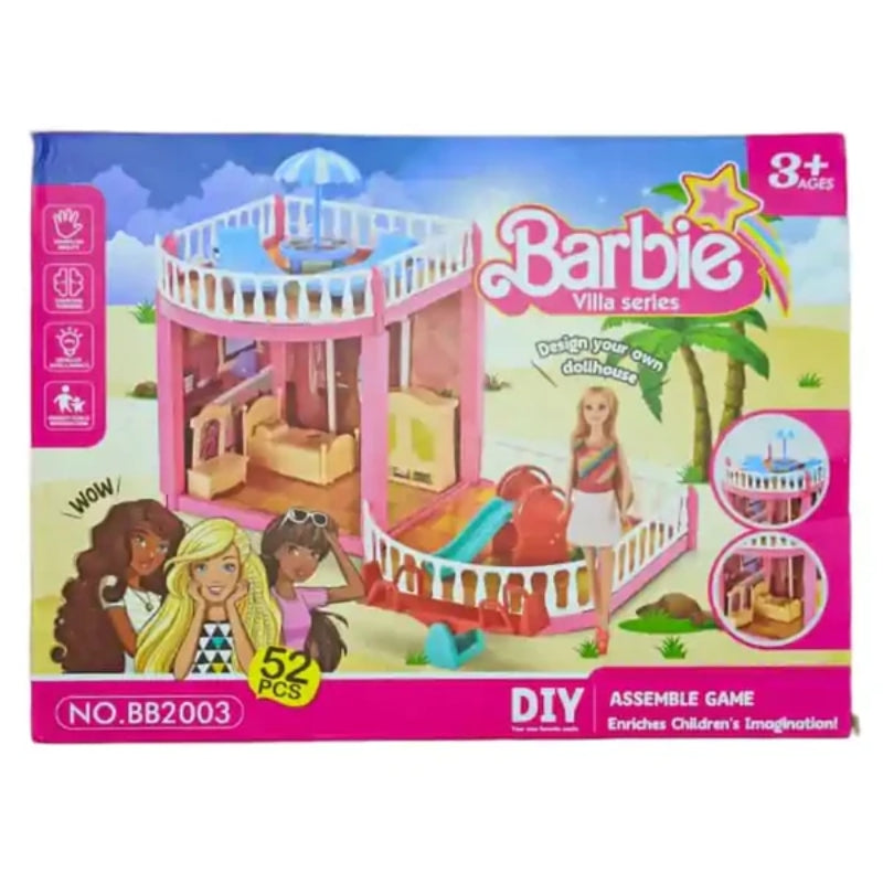 Barbie Villa Series House Toy For Girls (Deal)