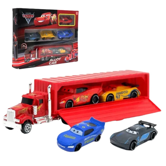 McQueen Alloy Cars Truck Set Toy For Kids