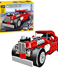 Decool Multificence 20 Vehicle Models Building Blocks Set Toy For Kids - 278 Pcs (31010)
