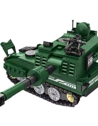 Decool Military Tank Building Blocks Set Toy For Kids - 324 Pcs (61011)
