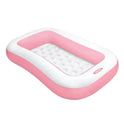 Comfy Inflatable Pool for Kids – Pink & White Fun Tub