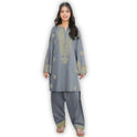 Premium Silk 2-Piece Suit for Girls – Stylish & Comfortable Traditional Wear
