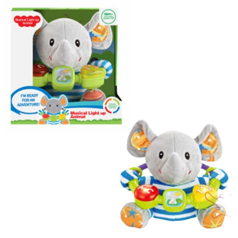 Cute Musical Elephant Toy For Kids