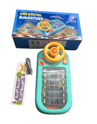 Adventure Steering Wheel Racing Car Game For Kids
