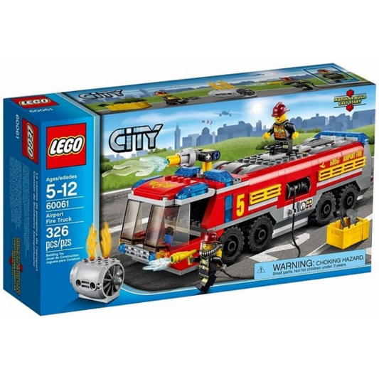 LEGO City Great Vehicles 60061 Airport Fire Truck Orignal LEGO Pre-loved