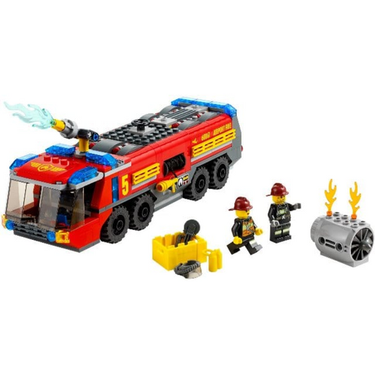 LEGO City Great Vehicles 60061 Airport Fire Truck Orignal LEGO Pre-loved