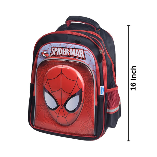 3D Spider Man School Bag Waterproof Lightweight Backpack 16 Inch (GB-2021)