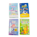 Space Coloring Book with Double Sided Color Pencils  Fun Art  Craft Set for Kids