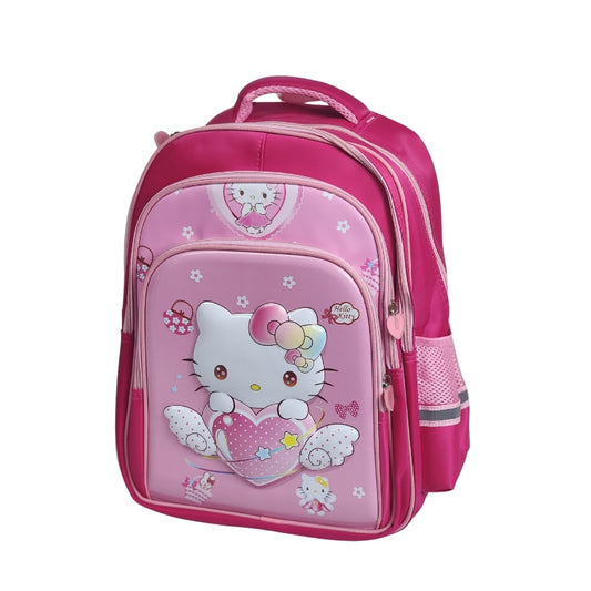 3D Hello Kitty School Bag Waterproof Lightweight Backpack 16 Inch (GB-2021)