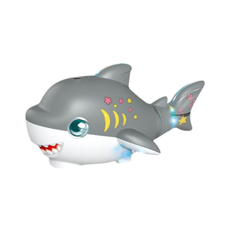 Blowing Ball Crawling Shark Toy for Baby and Toddler