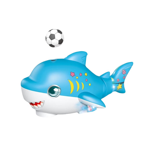 Blowing Ball Crawling Shark Toy for Baby and Toddler