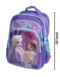 3D Frozen School Bag Waterproof Lightweight Backpack 16 Inch (GB-2021) (Deal)
