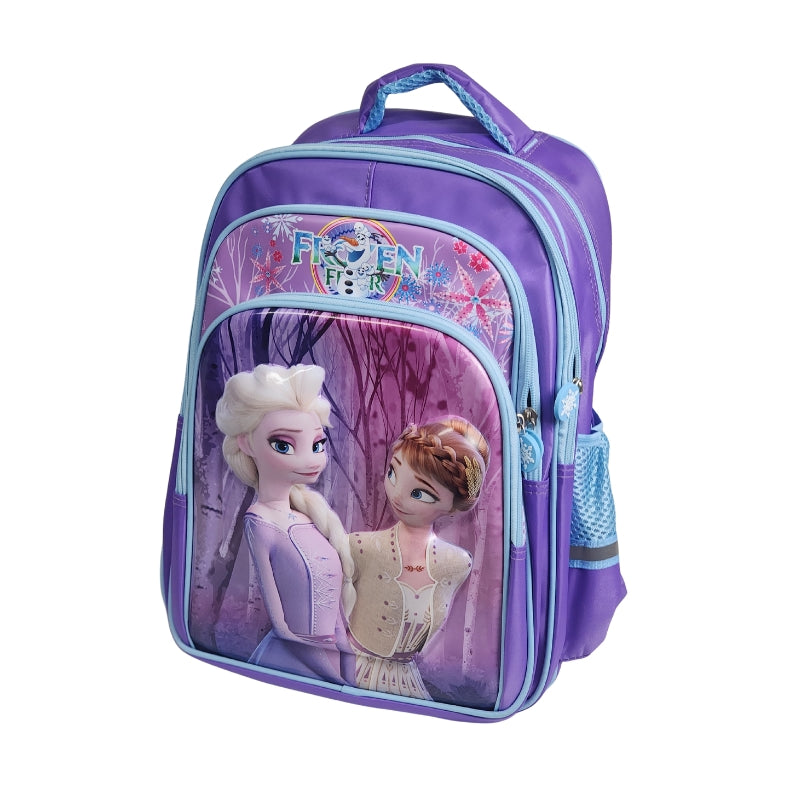 3D Frozen School Bag Waterproof Lightweight Backpack 16 Inch (GB-2021)