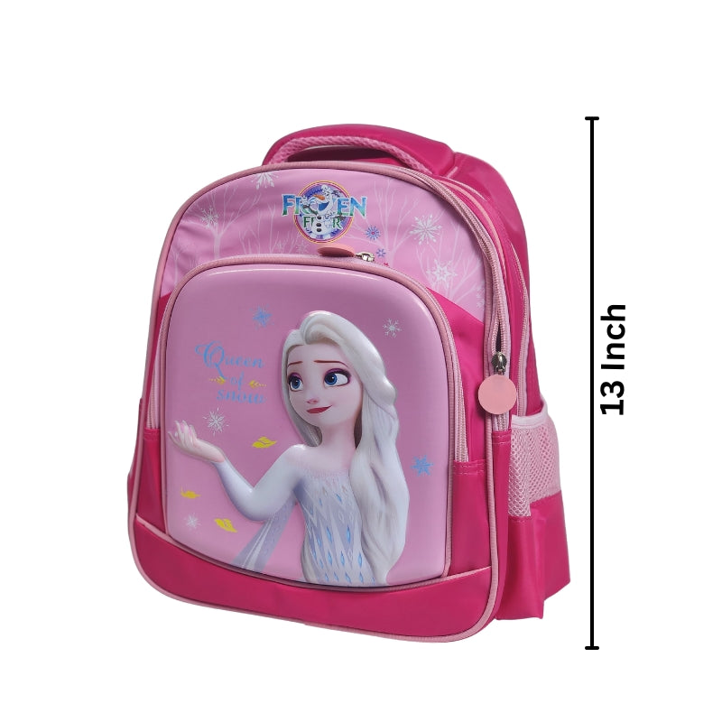 3D Frozen School Bag Waterproof Lightweight Backpack 13 Inch (GB-2020) (Deal)