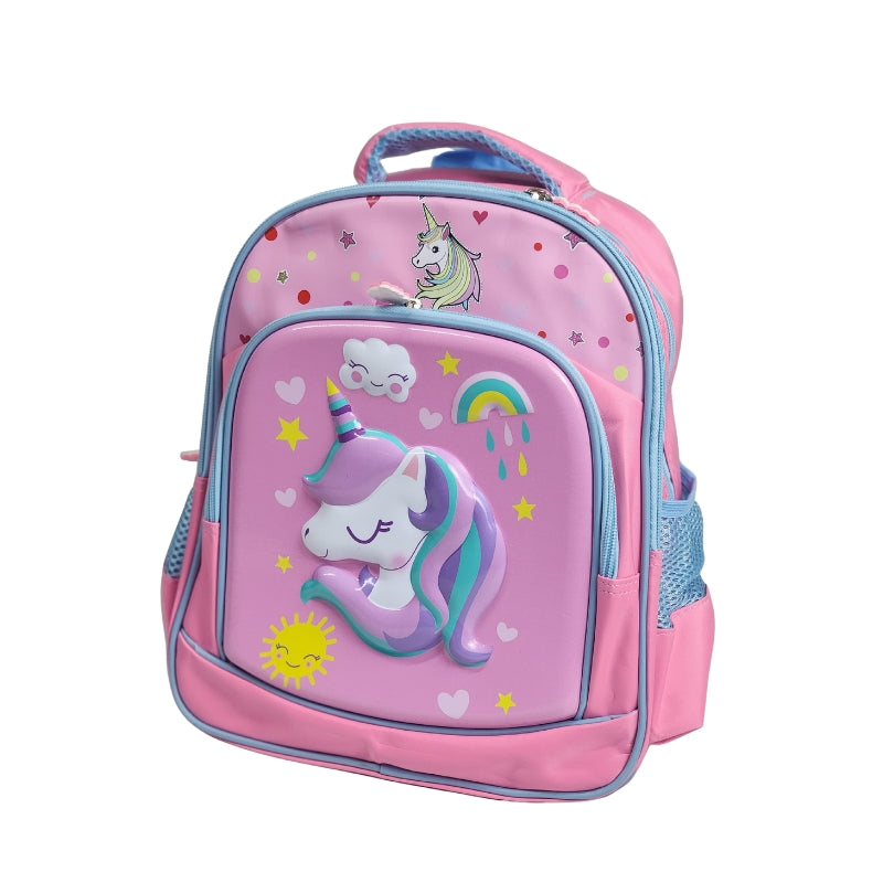 3D Unicorn Magic School Bag Waterproof Lightweight Backpack 13 Inch (GB-2020) (Deal)