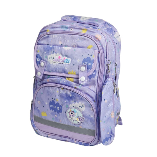 Jincaizi Brand Premium Quality Unicorn School Bag Purple 16 Inch (GB-8902) (Deal)