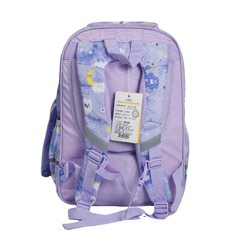 Jincaizi Brand Premium Quality Unicorn School Bag Purple 16 Inch (GB-8902) (Deal)