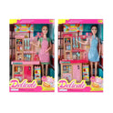 Doll Kitchen Cooking Playset with Accessories for Girls