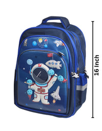 3D Space School Bag Waterproof Lightweight Backpack 16 Inch (GB-2021)
