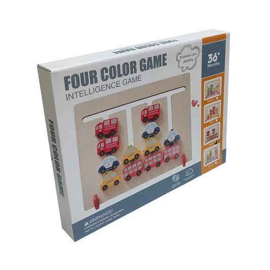 Playful Four Color Intelligence Game Traffic