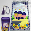 Kids' Islamic Prayer Set with Money Saving Box – Vibrant Prayer Mat, Premium Tasbeeh & Coin Bank Combo Best Gift for Ramadan