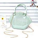 Trendy Textured Handbag with Chain Strap – Elegant & Stylish