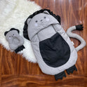 Adorable Animal-Themed Baby Sleeping Bag with Plush Pillow – Cozy & Comfortable