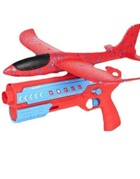 Aircraft Shooting Soft Ball Gun With Multifunction Toy For Kids
