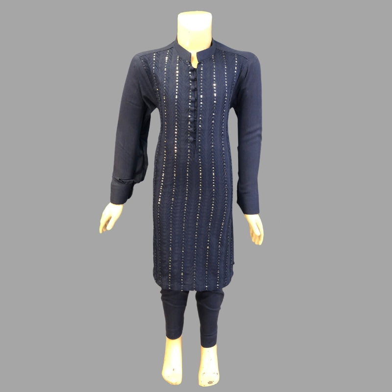 Embroidered Kurta Pajama For Kids