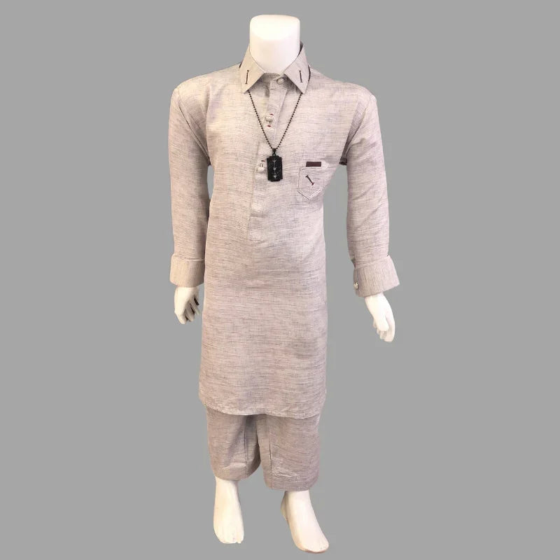 Classic Pocket Design Shalwar Kameez For Kids