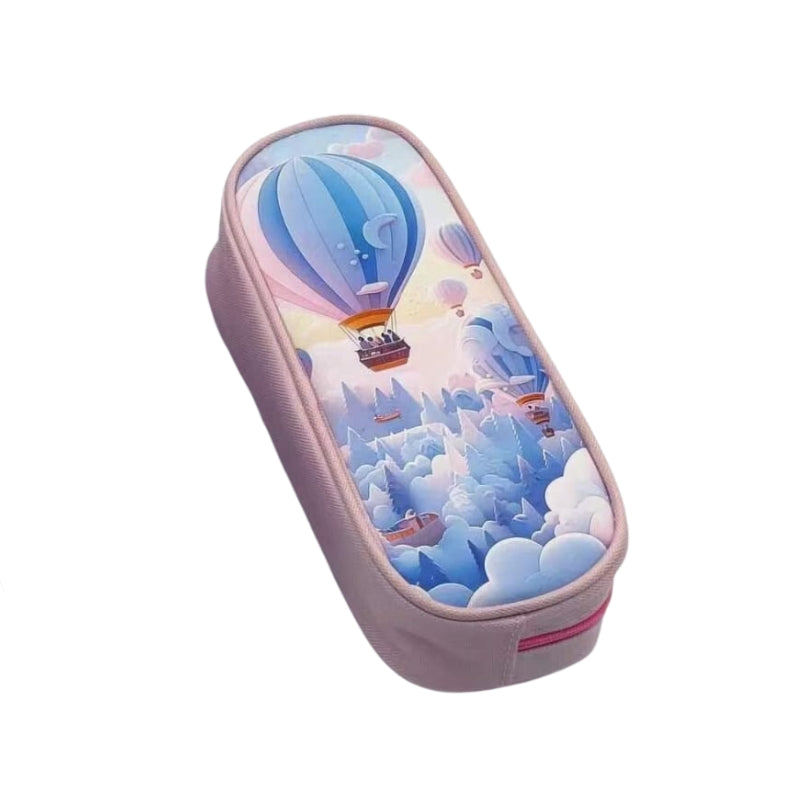 Air Balloon Pencil Box For Girls