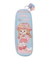 Happy Day Doll Pencil Case For Girls

