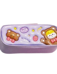 Cute Teddy Bear Pencil Box For Girls
