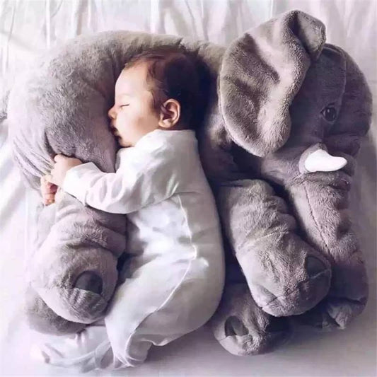 Stuffed Elephant Cuddling Pillow For Babies