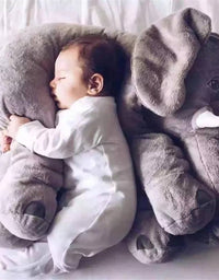 Stuffed Elephant Cuddling Pillow For Babies
