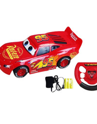 Electric Remote Control McQueen Car With Light For Kids
