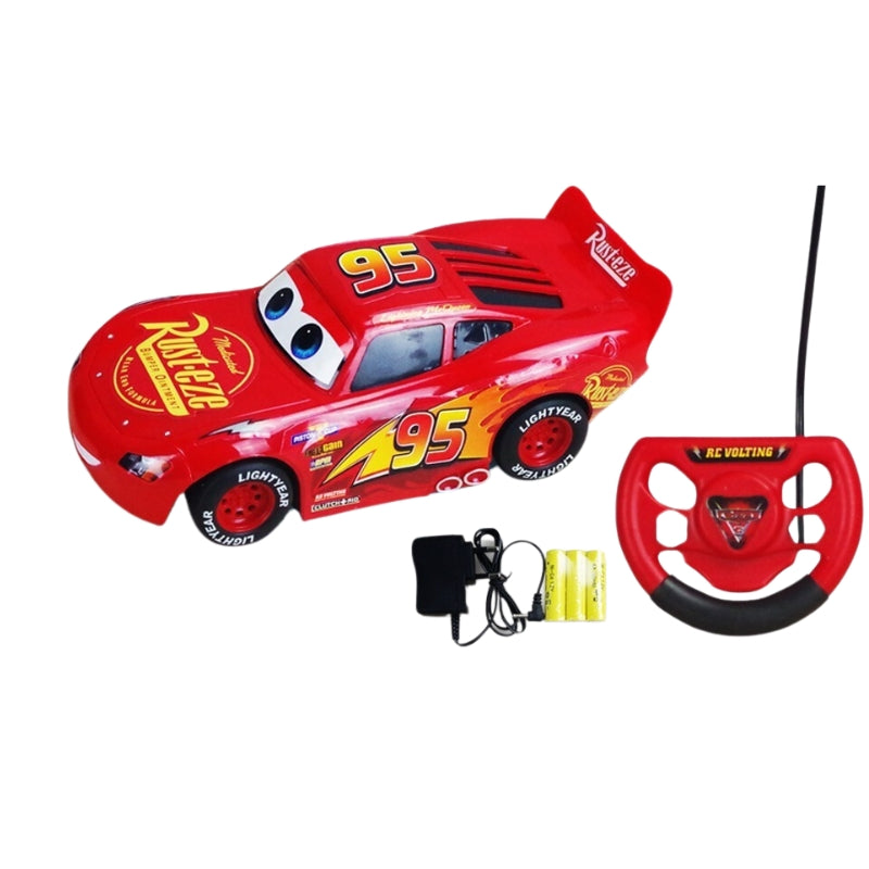 Electric Remote Control McQueen Car With Light For Kids