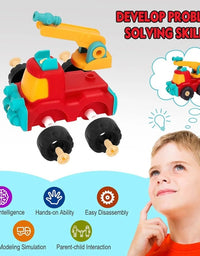 DIY Assemble Vehicle Playset For Kids
