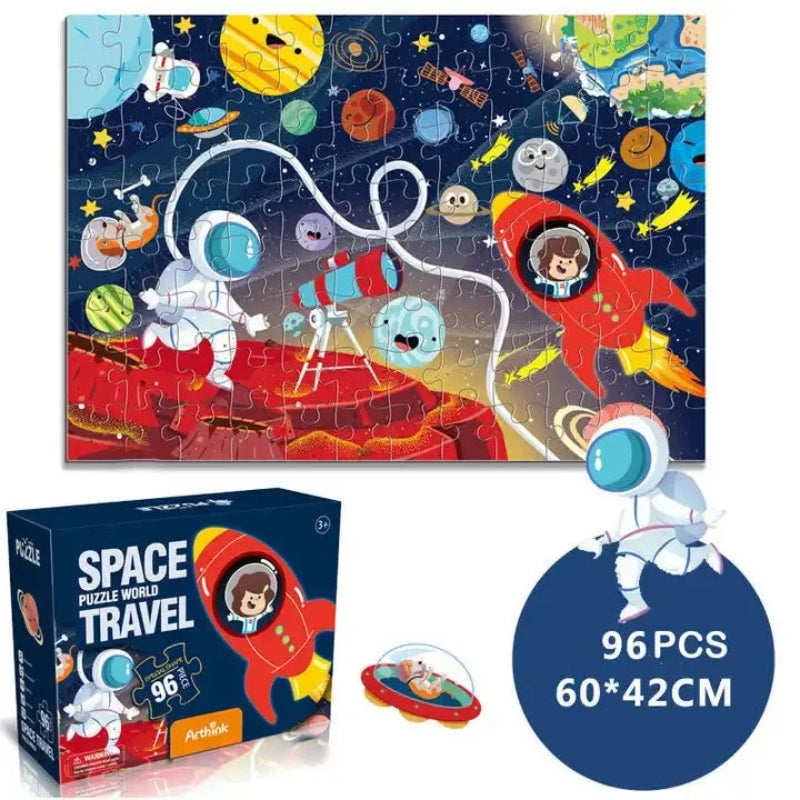 Fun And Early Education Adventure Themes Puzzle Set for Kids