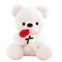 Adorable And Cute Plushie Bear With Roses & Bow