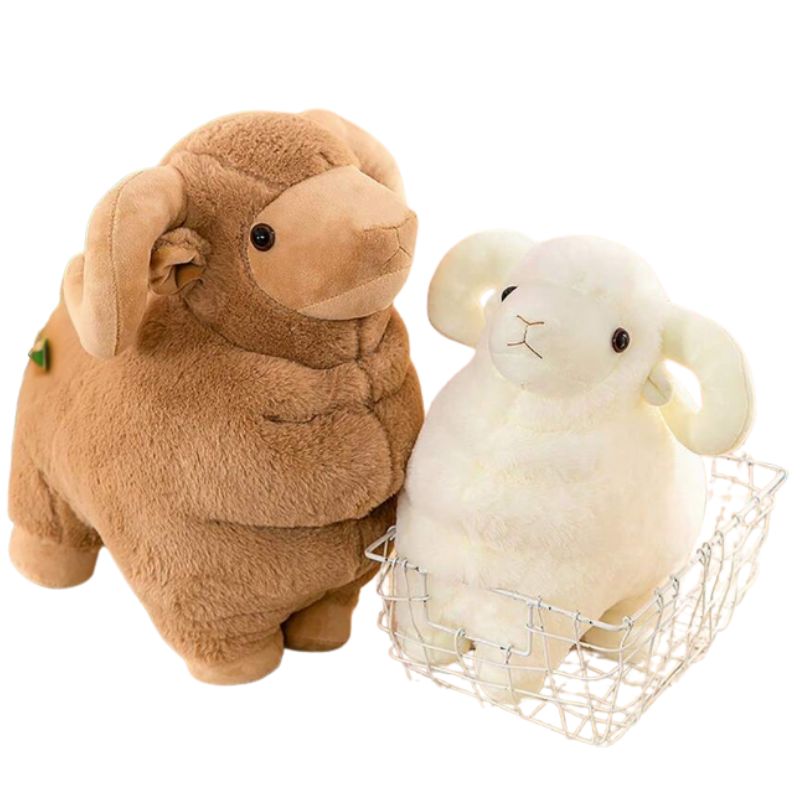 Cute Soft Sheep Plushie Toy For Kids