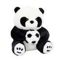 Cute Stuffed Lovely Panda Holding Football Plushie