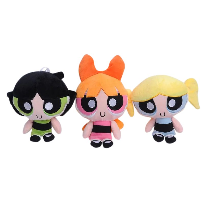 Cute Cartoon Anime Power Puff Girls Plushie Stuff Toy