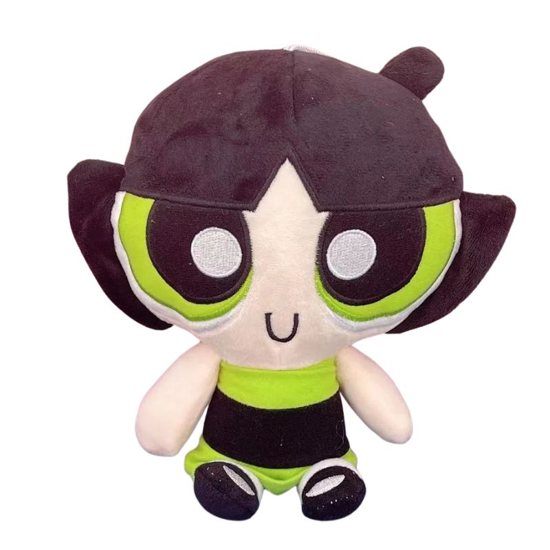 Cute Cartoon Anime Power Puff Girls Plushie Stuff Toy