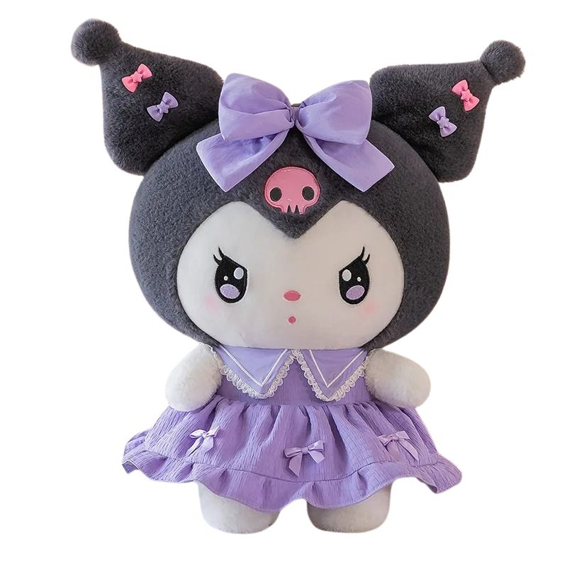 Cute Cartoon Anime Kuromi Doll Stuff Toy Plushie