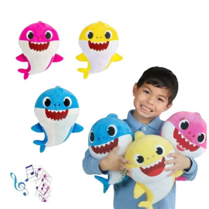 Soft And Cute Baby Shark Cartoon Stuff Toy Plushie